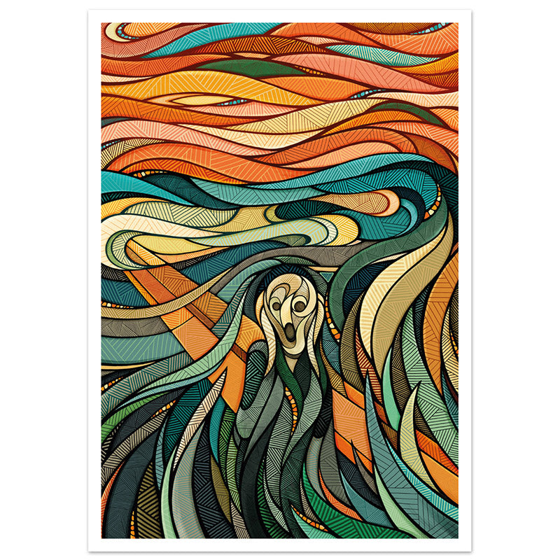 The Scream - Reimagined // Limited Premium Edition // A3