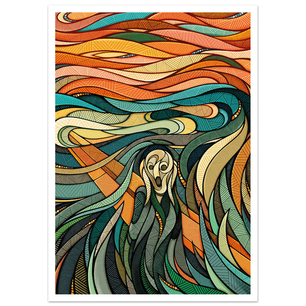 The Scream - Reimagined // Limited Premium Edition // A3