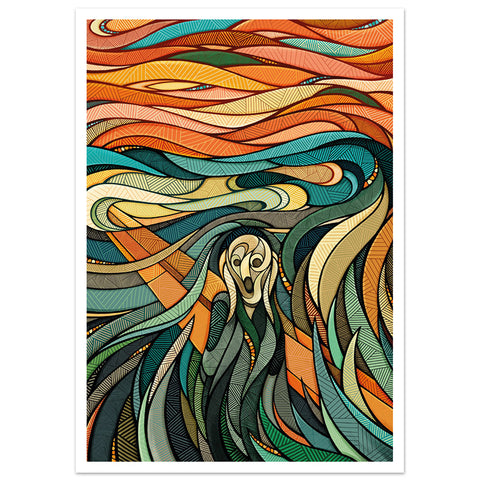 The Scream - Reimagined // Limited Premium Edition // A3